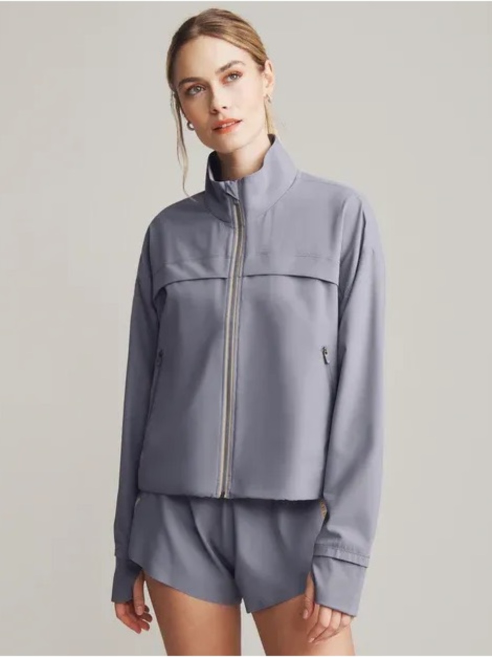 RHONE | Breakaway Jacket in Grey Silver